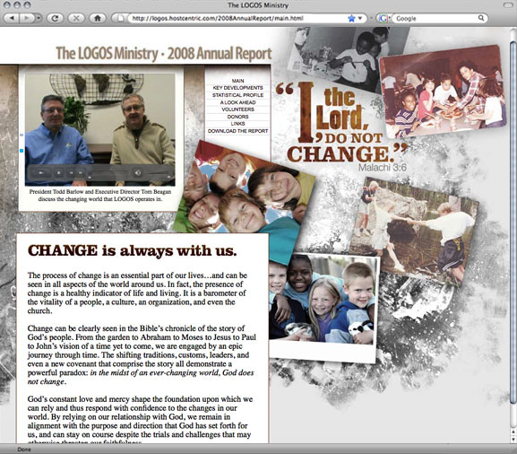 Online annual report