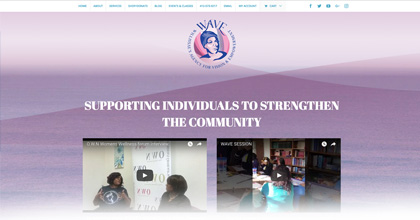 W.A.V.E.'s non-profit donor site